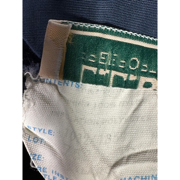 Vintage L.L. Bean Pants Mens XXL Blue Insulated Snow Nylon Overpants 80s Quilted - Picture 11 of 13